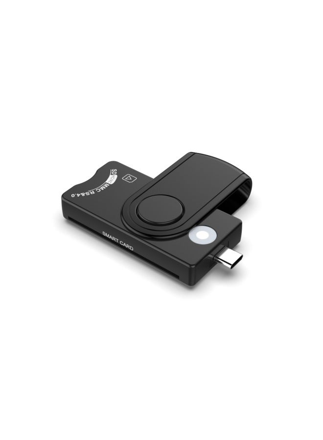 روكيتيك قارئ بطاقات متعدد الوظائف USB 2.0 مع دعم للبطاقات الضريبية الذكية وبطاقات SD وTF وبطاقات SIM - Image 1