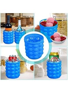 TOSCANA U Ice Cube Bucket Machine Blue 20X15X20Cm  - Image 2