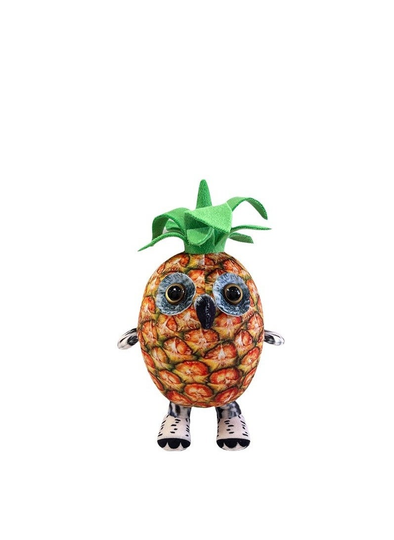 Y&D Pineapple owl Plush Toy Smurfs Cat Stuffed Plush Animal Toy Gifts for Boys Girls Smurf Cat Stuffed Animal Toy Birthday Gifts for Friends  - Image 1