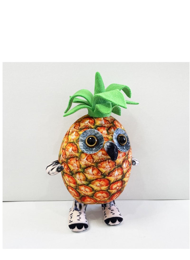 Y&D Pineapple owl Plush Toy Smurfs Cat Stuffed Plush Animal Toy Gifts for Boys Girls Smurf Cat Stuffed Animal Toy Birthday Gifts for Friends  - Image 2