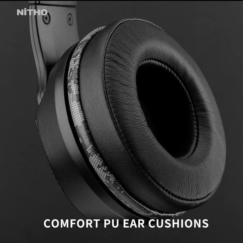 Nitho Janus Gaming Headset with Microphone, Over-Ear Stereo Headphones for Xbox Series X|S, Xbox One, PS5, PS4, Nintendo Switch, PC, Mobile, 3.5 mm Audio Jack, 40 mm Drivers - Camo - Image 4