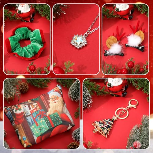 Lemosae Beauty Advent Calendar 2025 for Women Adult 24 Days of Xmas Countdown Gifts Beauty Jewelry Skincare Sets Holiday Christmas Surprise Gift Baskets for Adult Girls Women Mom Wife Sister Colleague - Image 3