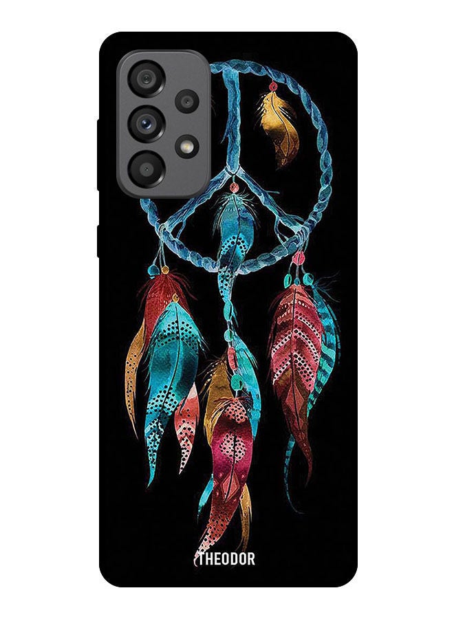 Theodor Protective Case Cover For Samsung Galaxy A73 5G     Wind Charm Blue - Image 1