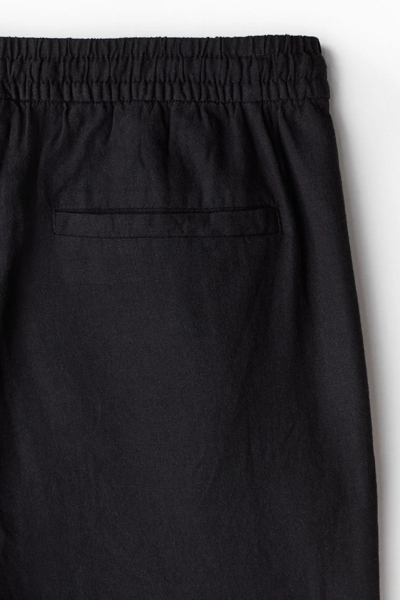 H&M Regular Fit Linen-blend trousers