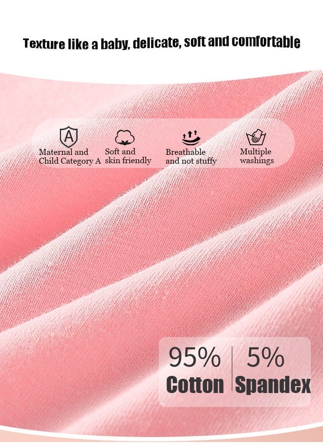 ZVEV 4 PCS Cartoon Kids Brief Underwear with Comfort Soft Waistband for Girlsï¼Breathable and Soft Underpants with High Elastic Waistband Soft Little Girl Pants - Image 3