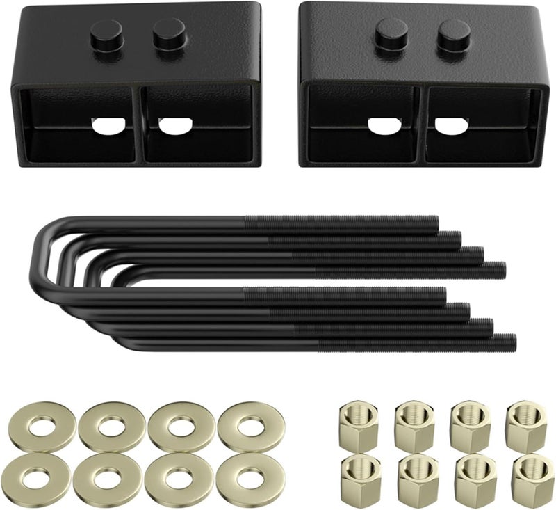 FLYCLE 3" Rear Leveling Lift Blocks for F150 - Compatible with 2004-2022 F150 2WD & 4WD - Image 1