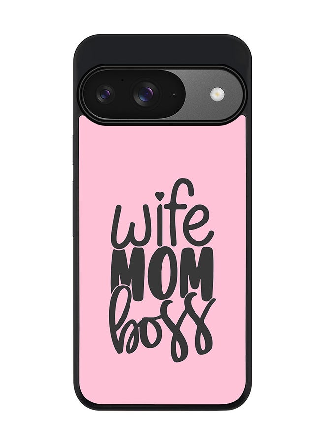Stylizedd For Google Pixel 9 Case,Slim fit Camera Protection, Shockproof Thin Phone cover - Wife Mom Boss  - Image 1