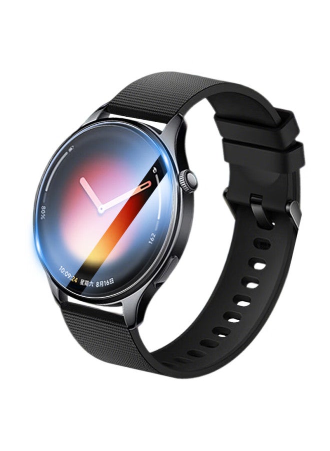 Smorss 2-pack Premium Tempered Glass Screen Protector For Xiaomi Watch 5 Full Coverage Ultra-clear Anti-scratch Anti-fingerprint Ultra-thin Smarch Film - Image 2