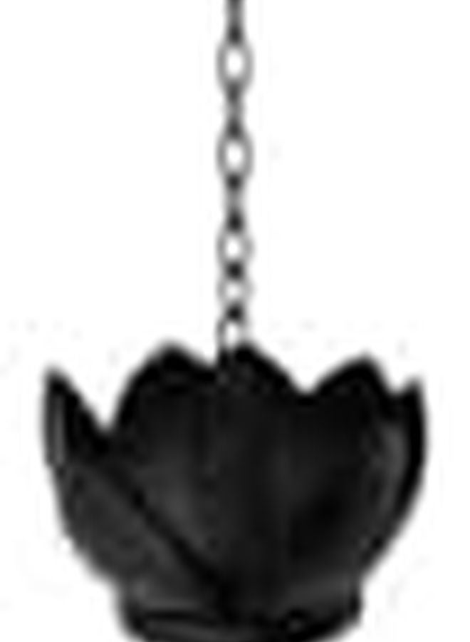 سلسلة المطر اليابانية 5 لوتس 1.2 متر زينة تصريف حديقة خارجية - Image 3