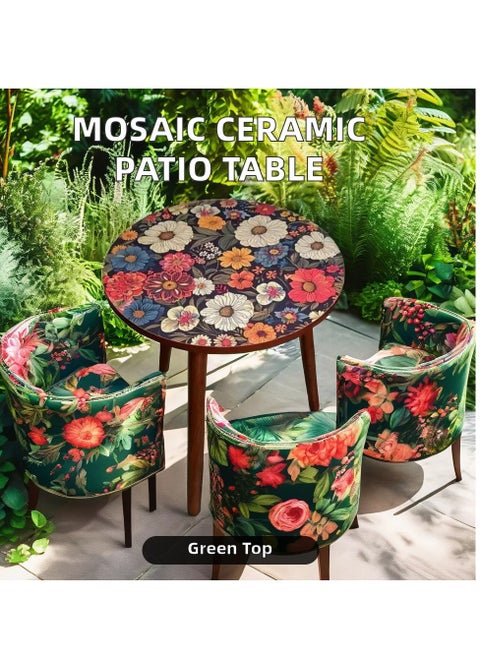 Mandola Side Table Coffee Table Sofa Side Cabinet Nordic Pattern Bedroom Small Round Table Living Room Corner Table