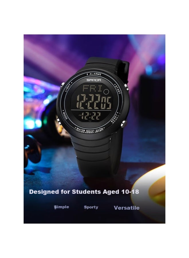 Aelvo Electronic Watch For Men, Students, Middle And High School Students, Sports, Teenagers, Birthday Gift For Children 14-18 Years Old - Image 3