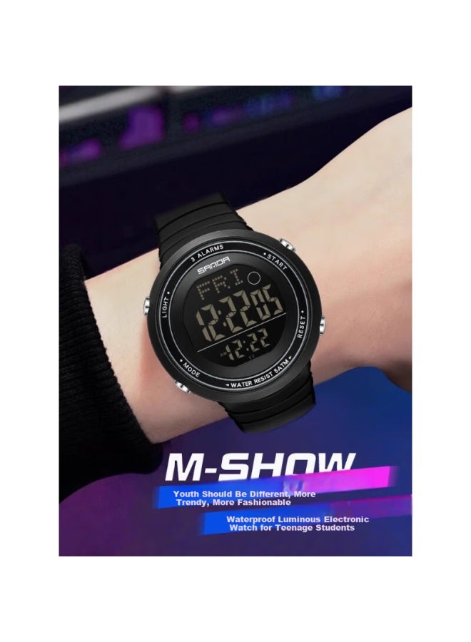 Aelvo Electronic Watch For Men, Students, Middle And High School Students, Sports, Teenagers, Birthday Gift For Children 14-18 Years Old - Image 2