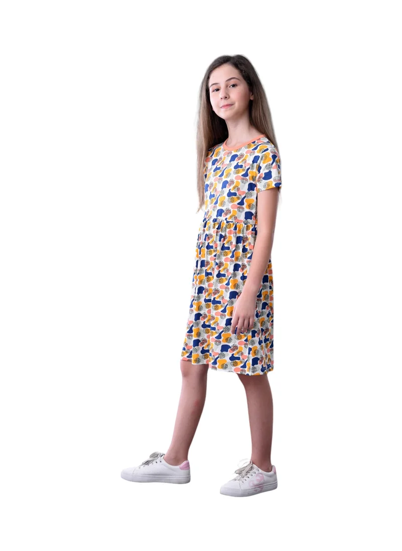 فكتور اند جين MULTIPACK -GIRLS CASUAL PRINTED DRESS (2 PC)