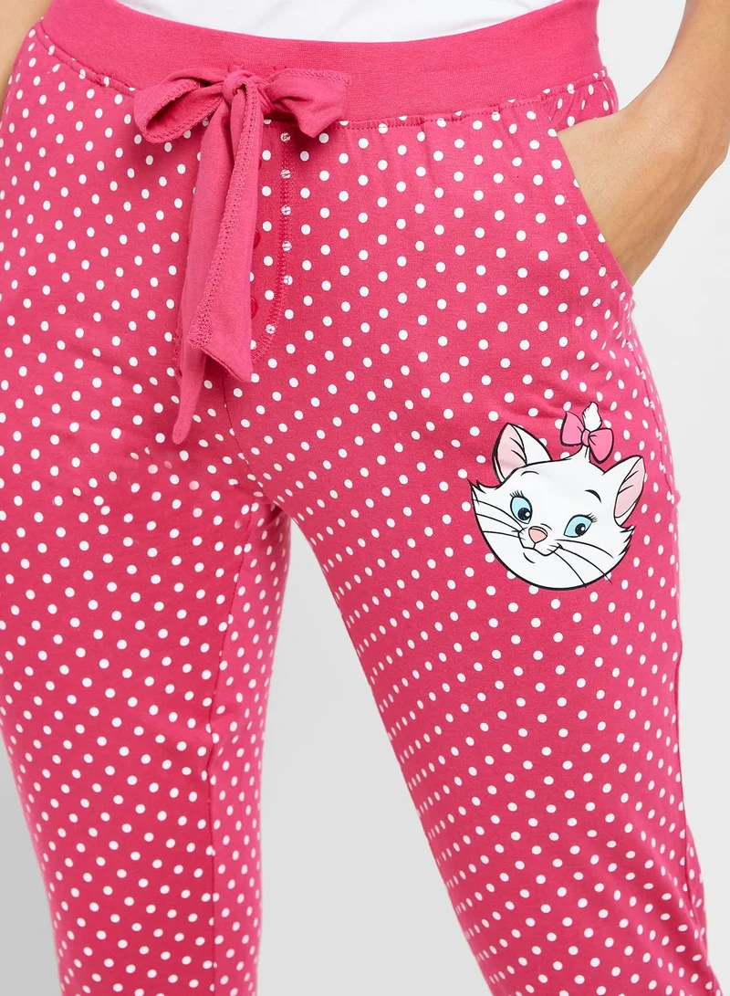 Disney Marie Pyjama Bottoms