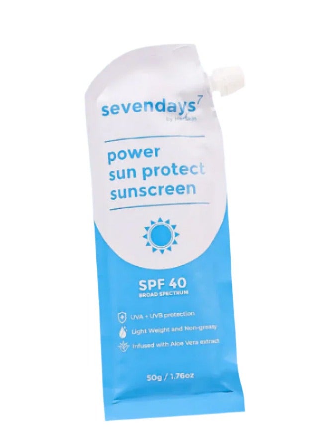Her Skin Sevendays Power Protect Sunscreen 50 gm - Image 2