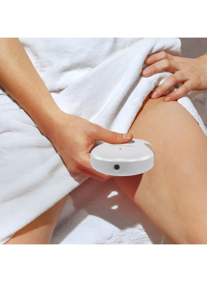 Epilady Hair Removal Electric Epilator - L5 Rechargeable Epilator for Women & Men (White/Golden) - Image 5