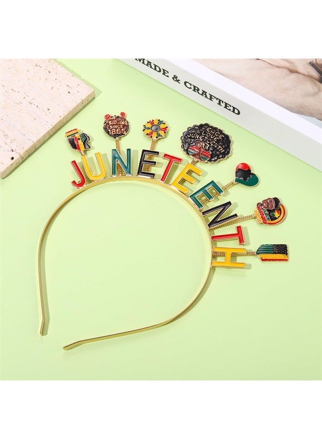 PHALIN أربطة رأس أفريقية للنساء بمناسبة يوم الحرية الأسود تاريخ يونيو رأس بوبيرز خريطة علم أفريقيا إكسسوارات شعر هدايا يوم الاستقلال - Image 2