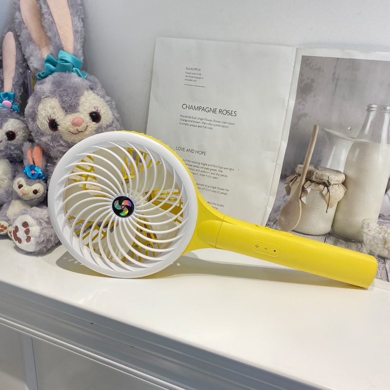 Handheld Small Fan Usb Mini Creative Fan Popular Double-Blade Fan Douyin Same Usb Desktop Air Cooler - Image 5