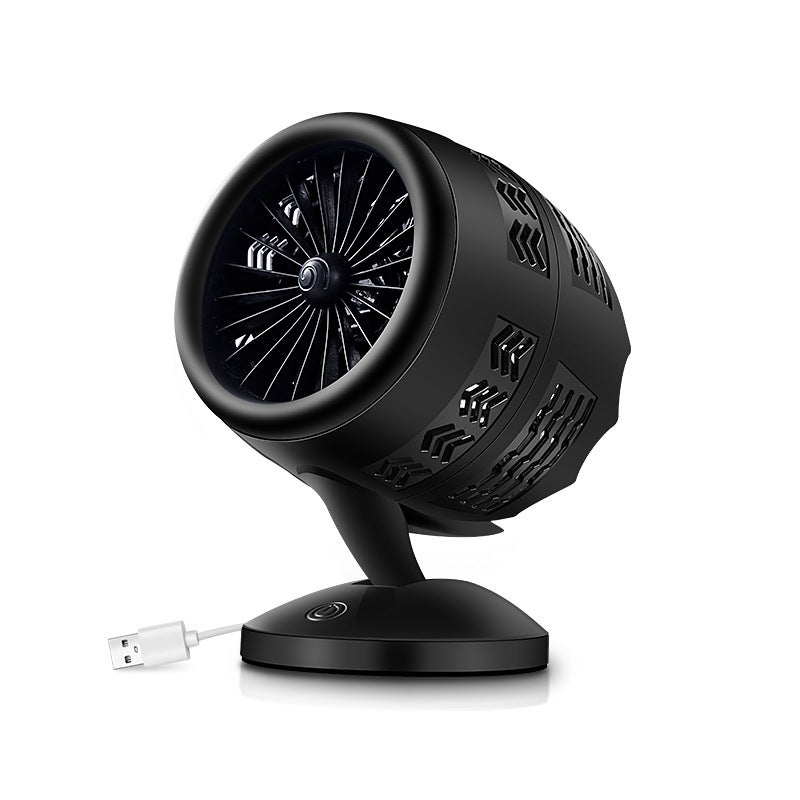 Handheld Small Fan Usb Mini Creative Fan Popular Double-Blade Fan Douyin Same Usb Desktop Air Cooler - Image 1