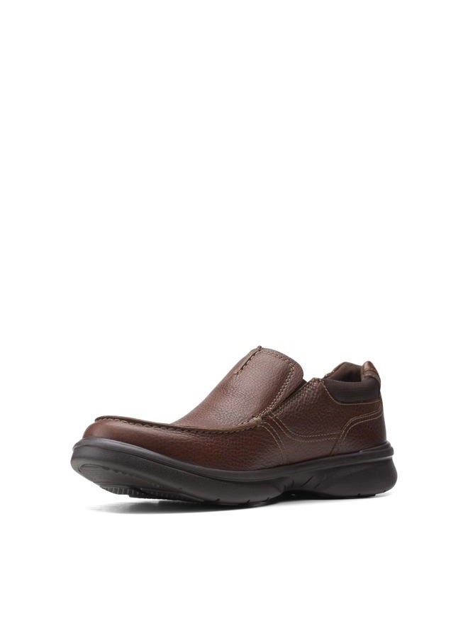 clarks Men's Bradley Free Loafer, Tan Tumbled Leather, 44.5 EU - Image 5