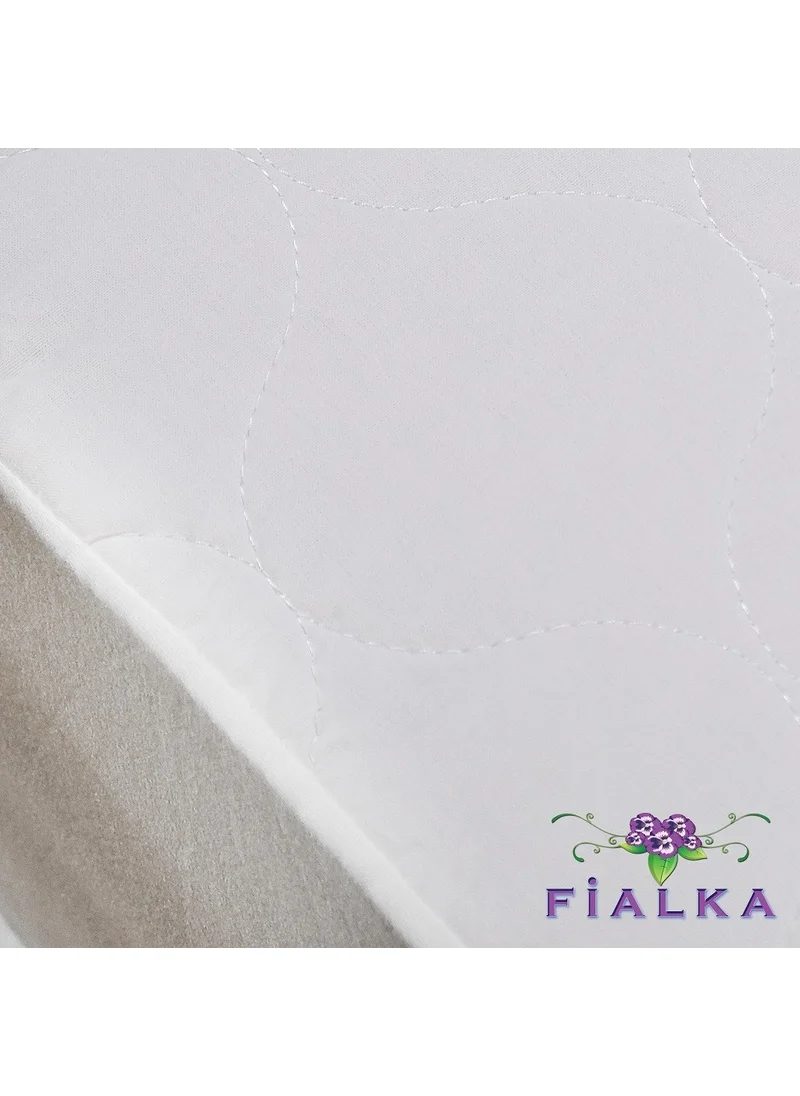 Fialka Mattress Cover Quilted Fitted Elastic 100X200 Single