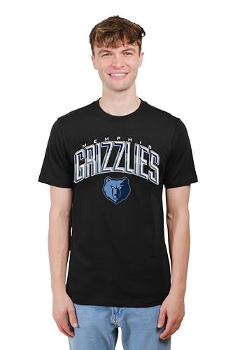 Ultra Game NBA Official Mens Super Soft Supreme TShirt Unisex Memphis Grizzlies Black Large - Image 3
