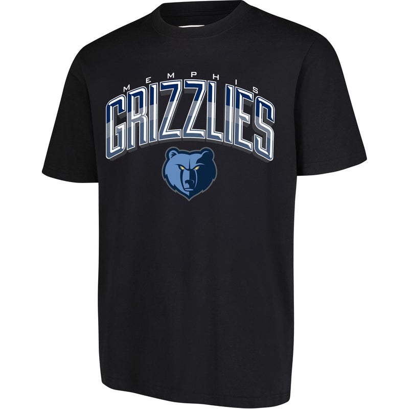 Ultra Game NBA Official Mens Super Soft Supreme TShirt Unisex Memphis Grizzlies Black Large - Image 2