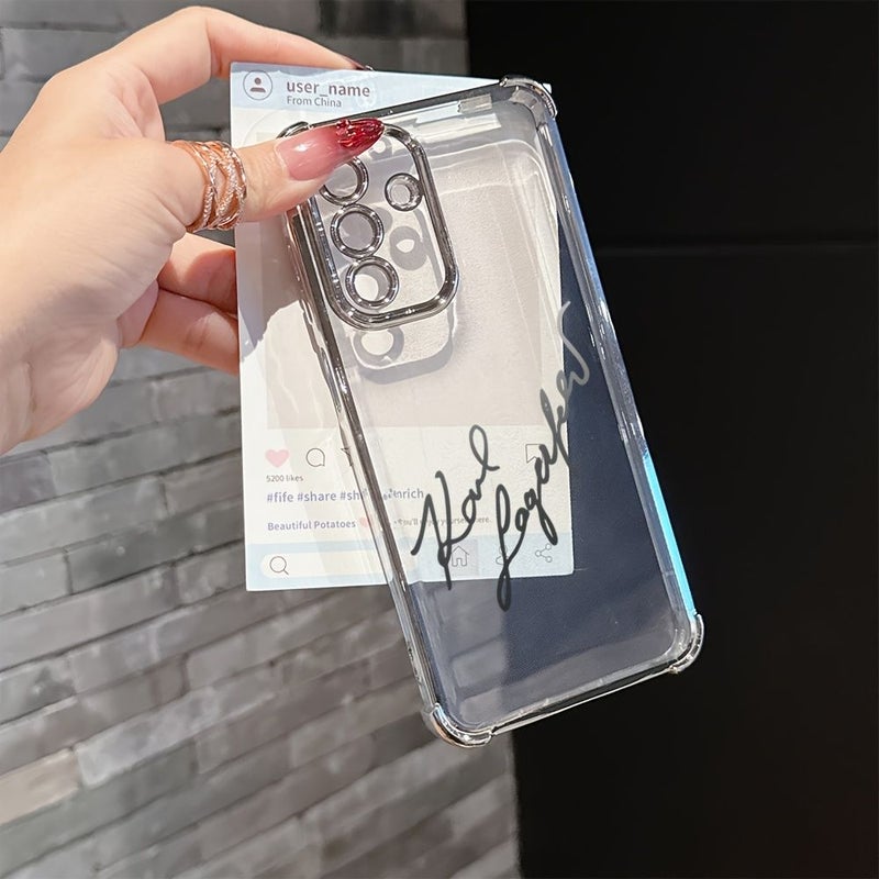 Phone Case For Samsung Galaxy A22 Mixed Color 1 Transparent Soft Back Cover Anti Fall Suitable For 4G And 5G - Image 4