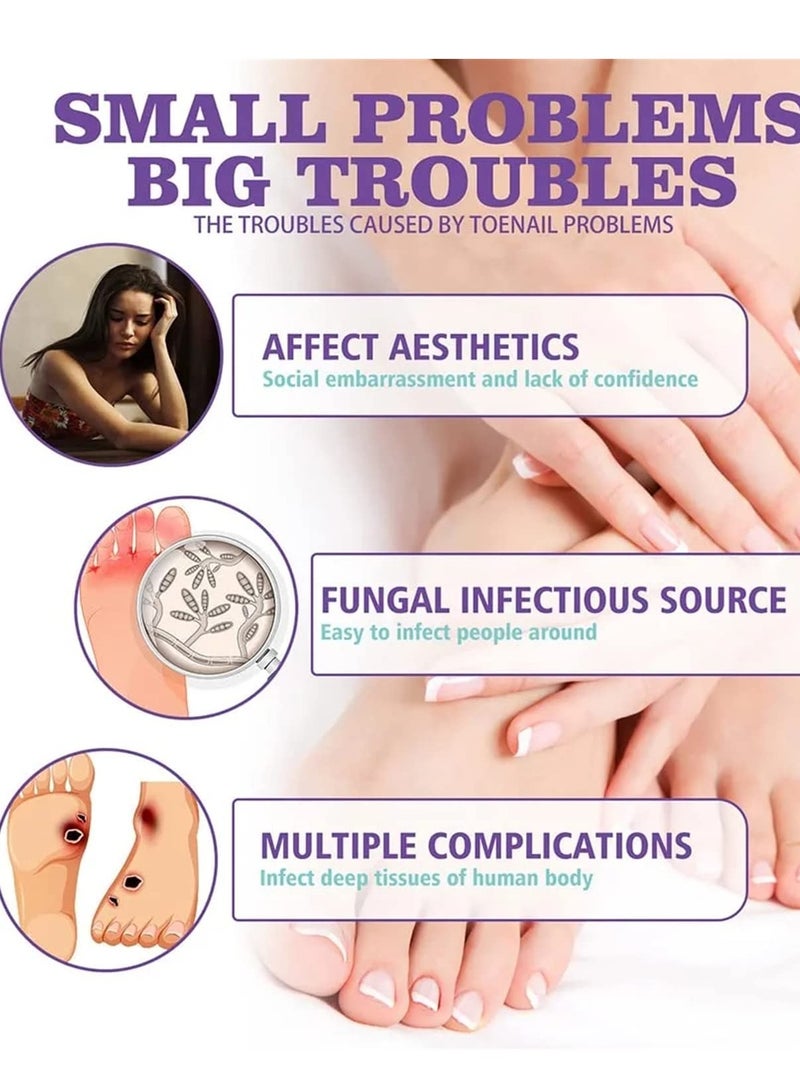 BORTONY Nail Fungas Repair, Fungal Nail Treatment for Toenails Soothing & Cooling Anti-fungal Spray For Men & Women Feet Infections Nail Fungas Spray and Strengthener 100ml - Image 5