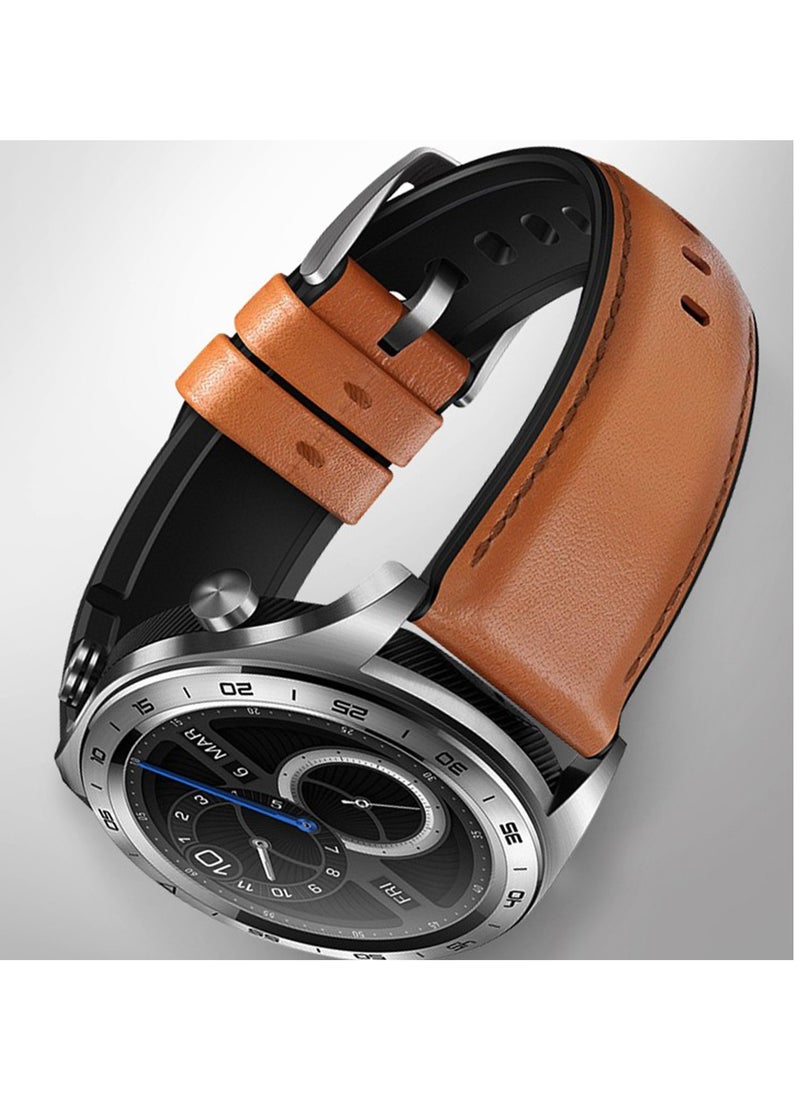 HW Bracelet Watchband For Huawei Watch GT3 GT4 Leather Straps 22mm  - Image 4