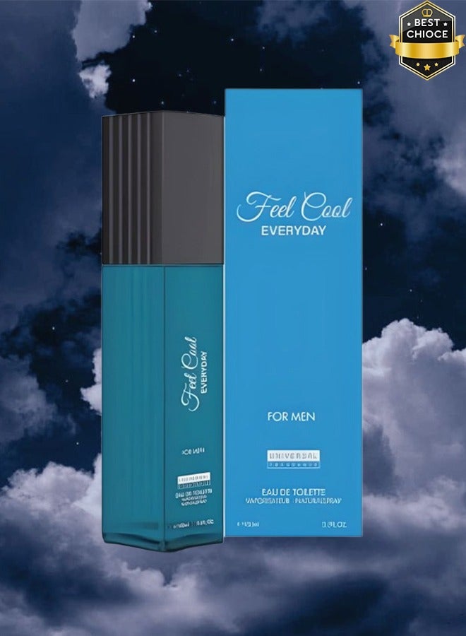 UNIVERSAL Feel Cool Everyday Perfume For Men 100ml EDT - Image 1