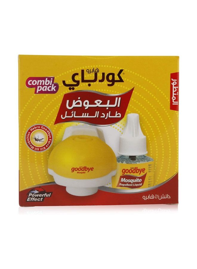 Goodbye Electric Mosquito killer Repellent Lamp with Liquid 2x45ml - Image 2