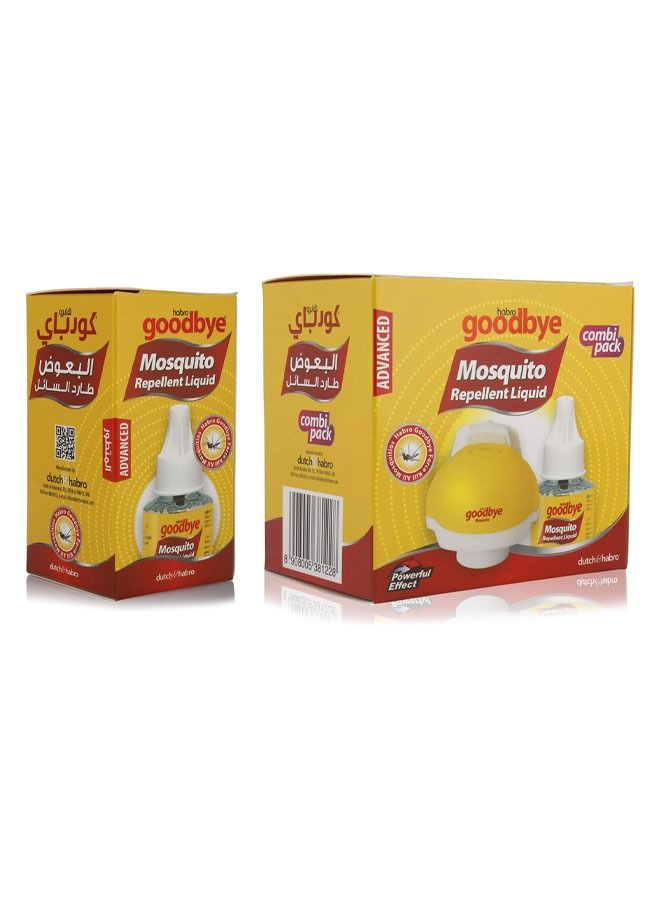 Goodbye Electric Mosquito killer Repellent Lamp with Liquid 2x45ml - Image 1