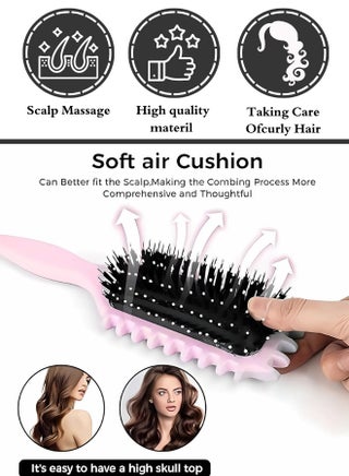 Curly hair comb - R09 - view 2