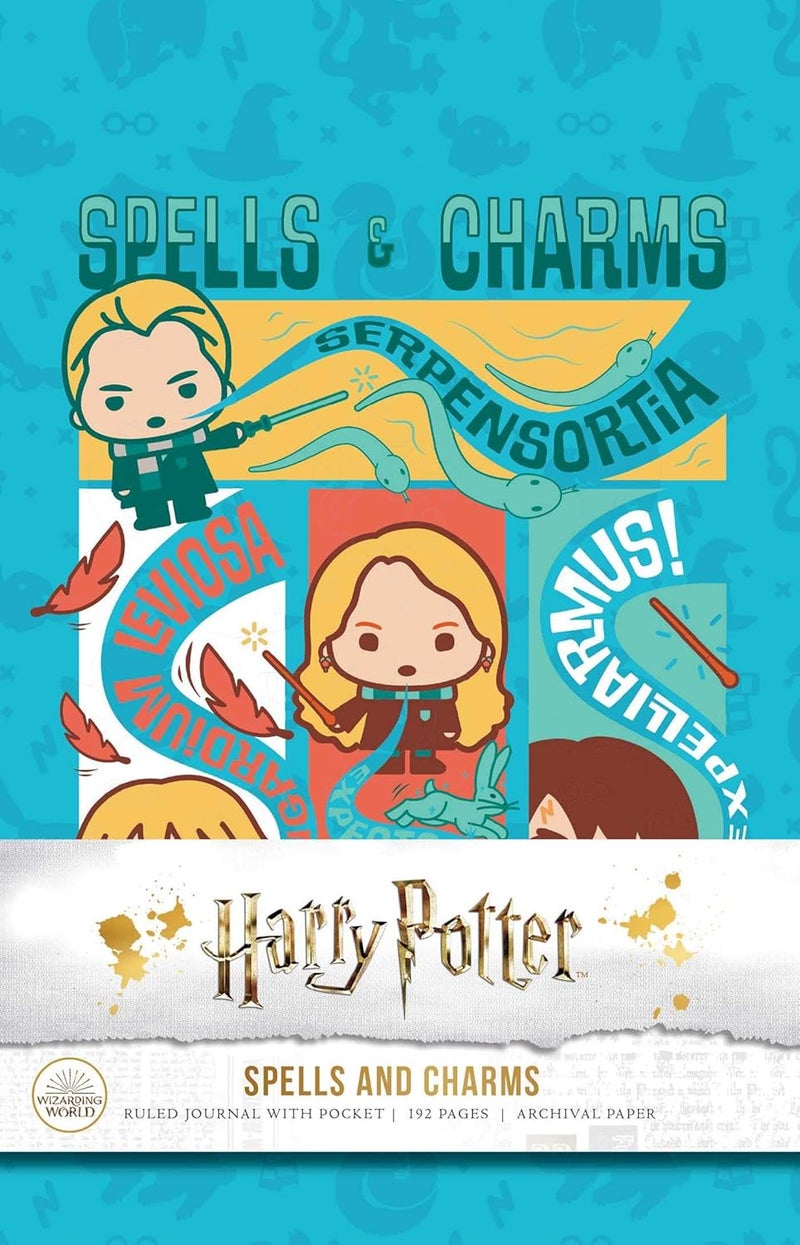 Harry Potter: Spells and Charms Hardcover Ruled Journal - Image 1