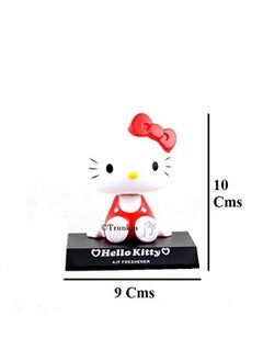Trunkin Trunkin Hello Kitty Cat Bobblehead Cartoon Bobble Head Figure for Cars, Desk & Table  - Image 2