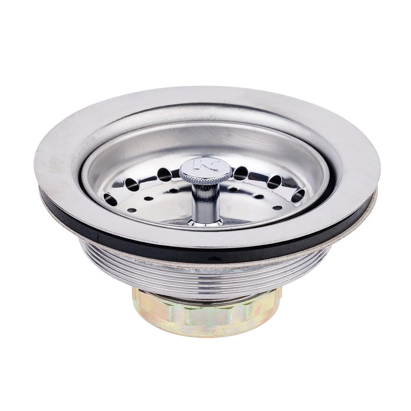 Keeney 1431SSBX Sink Strainer with Fixed Post Basket Stainless Steel