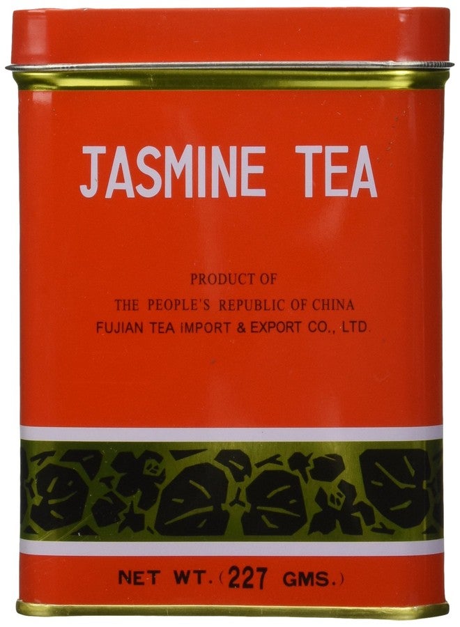 Sunflower Jasmine Tea 0.5LB (227g) Red Tin - Image 1