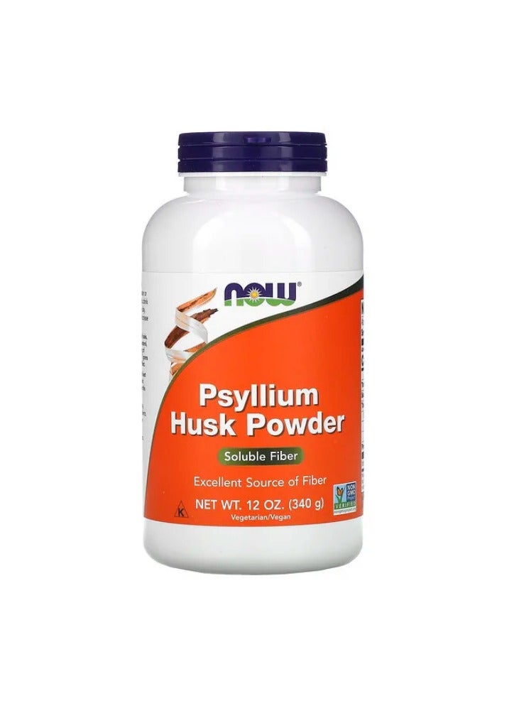 now Psyllium Husk Powder 12 Oz. - Image 1