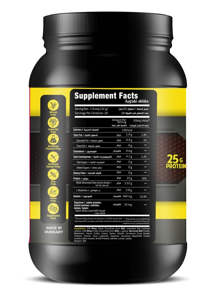 Body Builder 100% Whey Protein Support Muscle Growth and Repair, Fast Absorption Caramel Latte 2 Lbs - Image 3