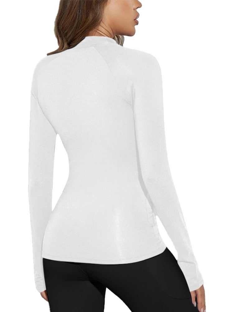 نايلتون تي شيرت رياضي - توب رياضي اكمام طويلة - للنساء - Image 2