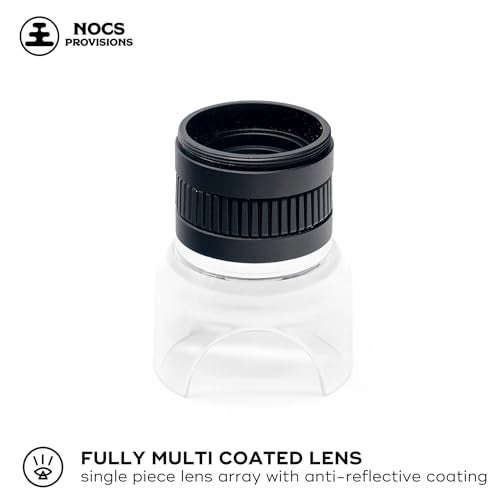 Nocs Provisions Inspector Microscope 4X Multiplier Lens, Waterproof 32x Power Zoom Accessory Attachment for 32-50mm Optics, Fully Multi-Coated Lens for Magnified Views of Insects & Flora - Image 2