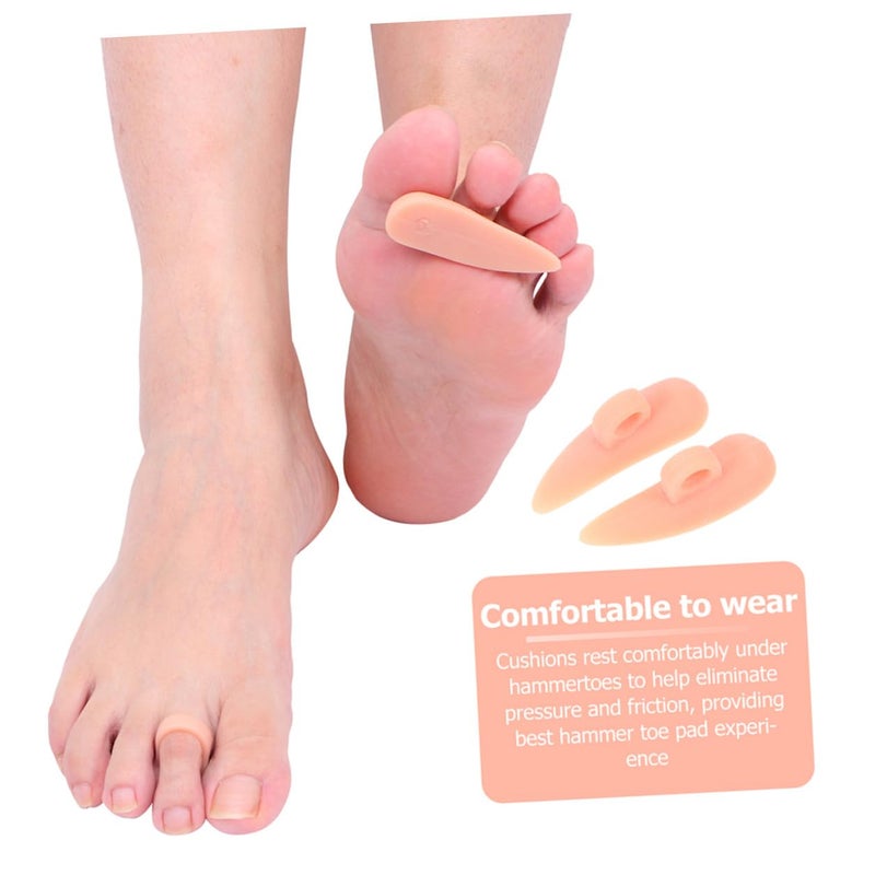 4 Pack Bunion Corrector Pads Toe Separators For Women And Men Comfortable Lightweight Relief - Image 4