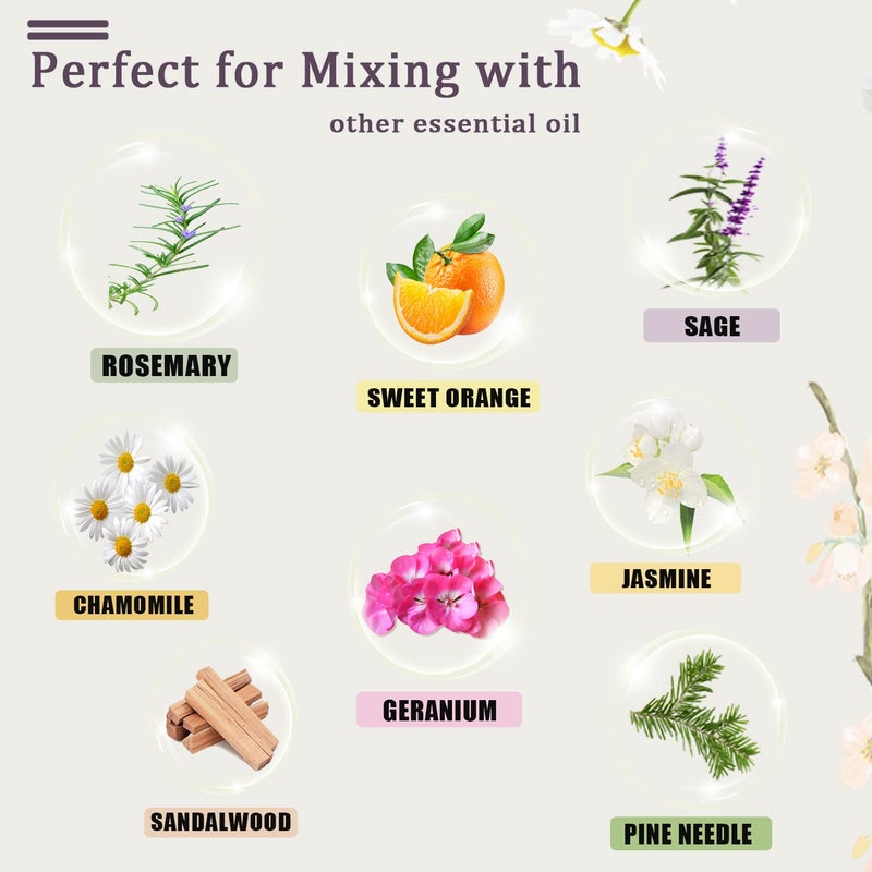 EUQEE Lavender Essential Oil 118mL Pure Lavender Oil Large Capacity Essential Oil with Glass Dropper for Diffuser, DIY Candle - 4Fl. Oz - Image 5