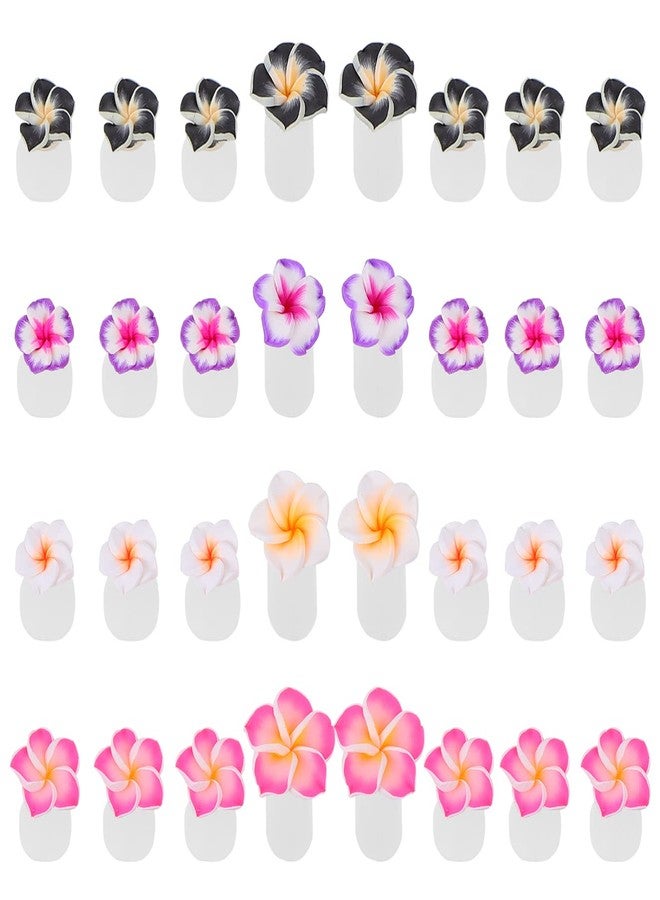 Uonlytech Nail Art 32pcs Silicone Toe Separators Flower Toe Separator Toe Nail Separators Toes Dividers Pedicures Nail Art Tools Pedicure Spacers for Nail Salon Toes Dividers - Image 1