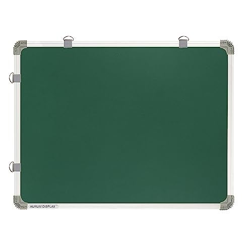 Aurum display™ Non-Magnetic 2 in 1 Whiteboard and Chalkboard (2 x 1 Feet) for Office, Home & School(60x30cm) (Pack of 1) - Image 3