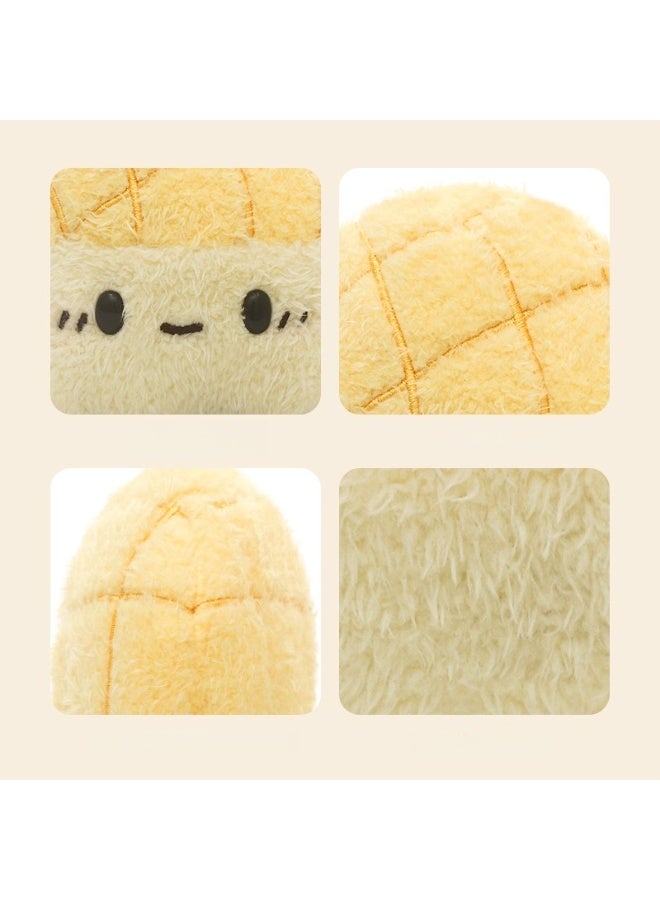 Jooki Pineapple Bun PP Cotton Plush Toy Cute Sleeping Pillow, Short Plush, 11cm - Image 2