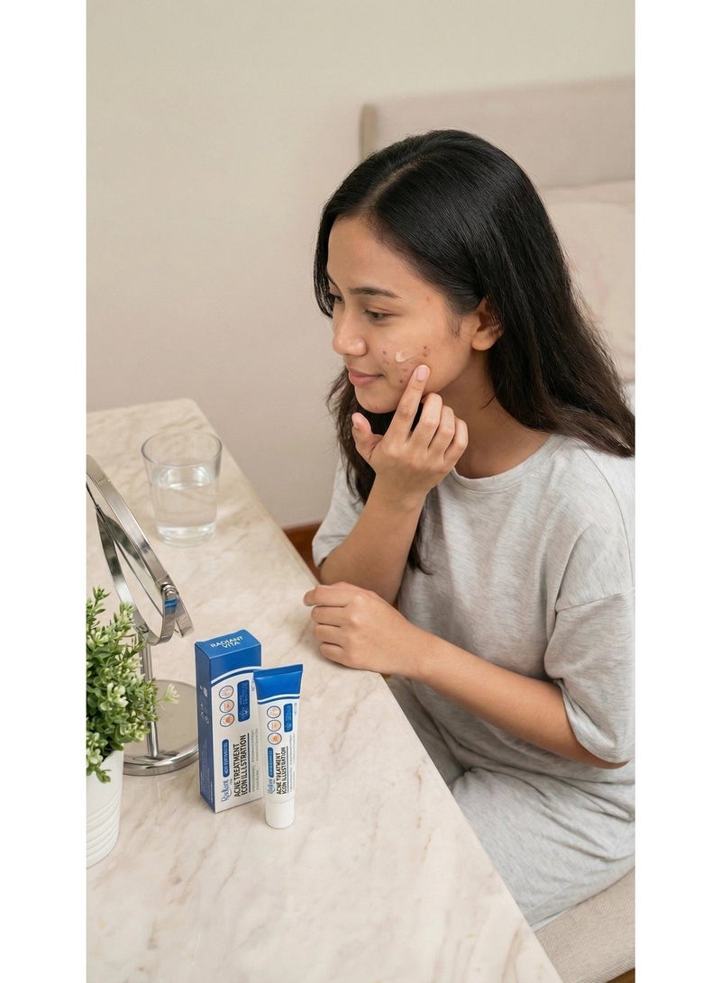 Radiant Acne Treatment Cream Anti Acne Gel Moisturizing For Oily And Acne Prone Skin - Image 4
