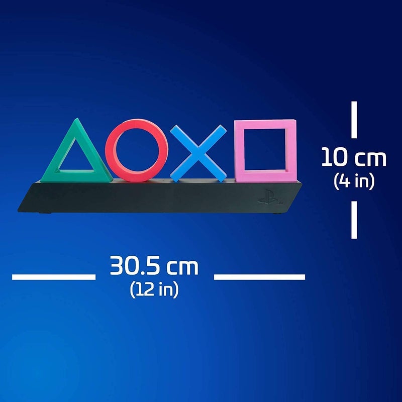 N.C Neon Signs for Playstation Light Icon Gaming, Neon Signs for Bedroom Wall Decor, USB Powered Switch LED Neon Lights for PS5 Game Room, Living Room, Man Cave, Teen, Gamer Room Decor Aesthetic - Image 1