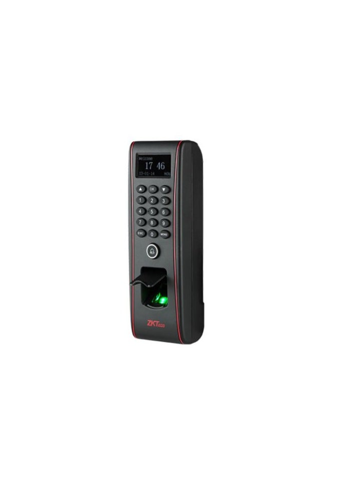 ZKTeco - ZKTeco TF1700 Fingerprint Access Control & Attendance Device – IP65 Waterproof Electronic Door Lock - Image 1